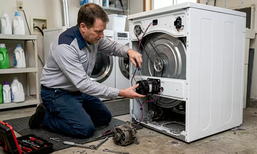Dryer Motor Replacement in Horn Lake, MS