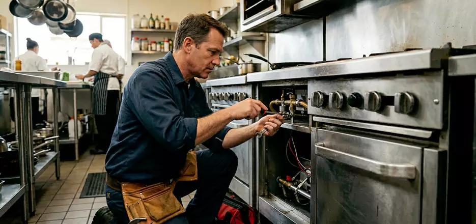 Emergency Commercial Stove Repair in Horn Lake
