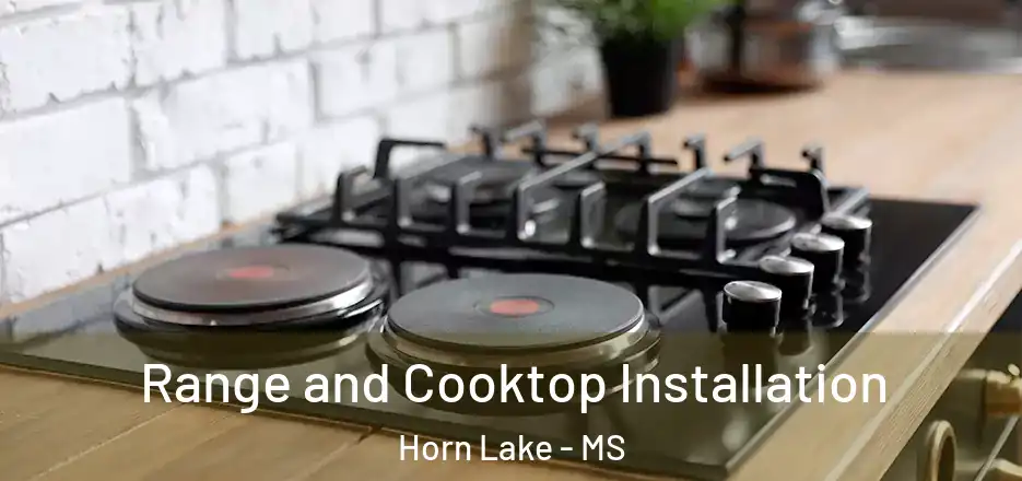 Range and Cooktop Installation Horn Lake - MS